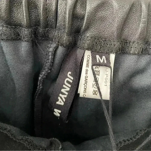 NWT Junya Watanabe Comme des Garçons Leather Leggings size Medium - Picture 10 of 14